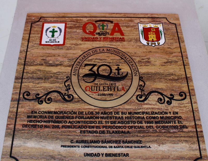 Celebración de los 30 años de la Municipalización de Santa Cruz Quilethla !